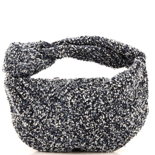 Bottega Veneta Jodie Hobo Boucle Denim Mini