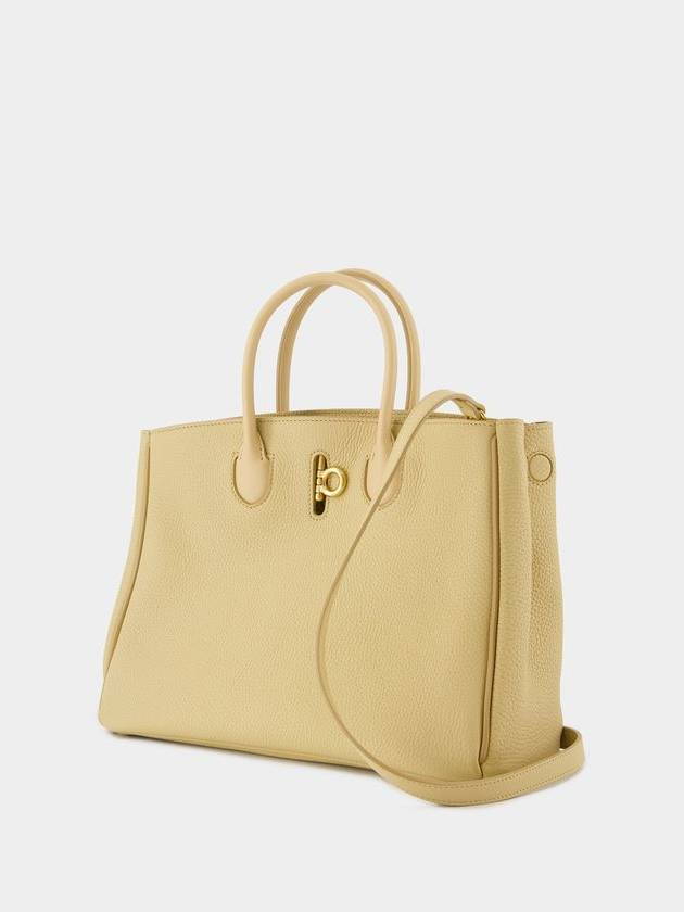 Burberry Rocking Horse Small Tote Bag Sand