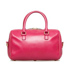 Saint Laurent Duffle Bag in Calf Leather Pink 330958