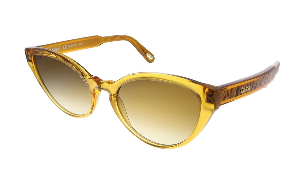 Chloe CE757S Brown Cat Eye Sunglasses