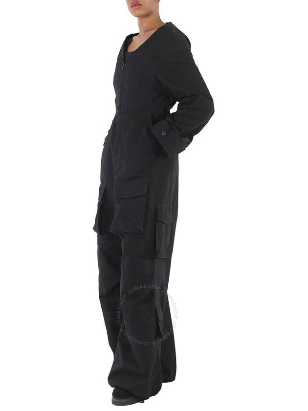 Balenciaga women jumpsuit black