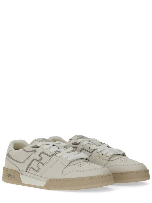 Fendi Match Low Sneakers White