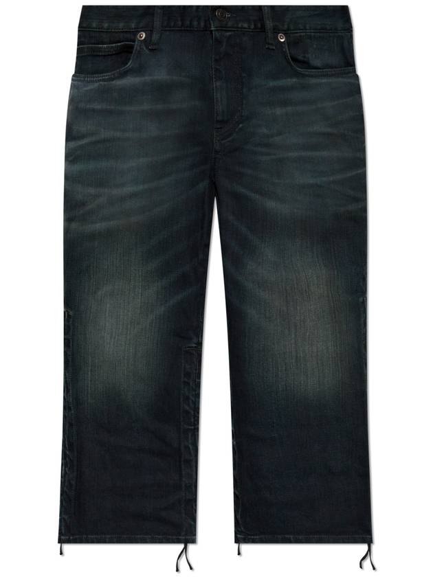 Balenciaga Balenciaga Denim Shorts, Women's, Black