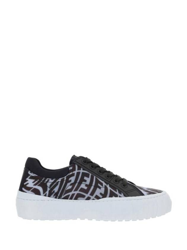 Fendi FF Logo Low Top Sneakers