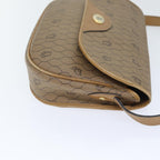 Dior Honeycomb  Canvas Shoulder Bag (Pre-Owned)