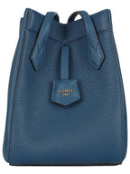 Fendi Origami Mini Bucket Bag Blue