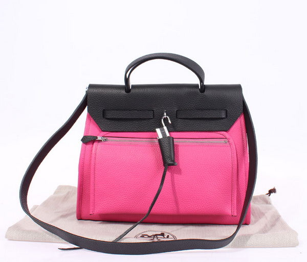 Hermes Herbag H1090 Ladies 2way Cow Leather