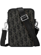 Homme Oblique World Tour Messenger Bag Black Dior
