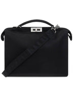 Fendi Peekaboo ISeeU Medium Tote Bag Black