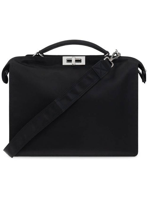 Fendi Peekaboo ISeeU Medium Tote Bag Black