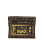 Fendi Zucca PVC Card Case 7M0164