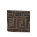 Fendi Zucca PVC Card Case 7M0164
