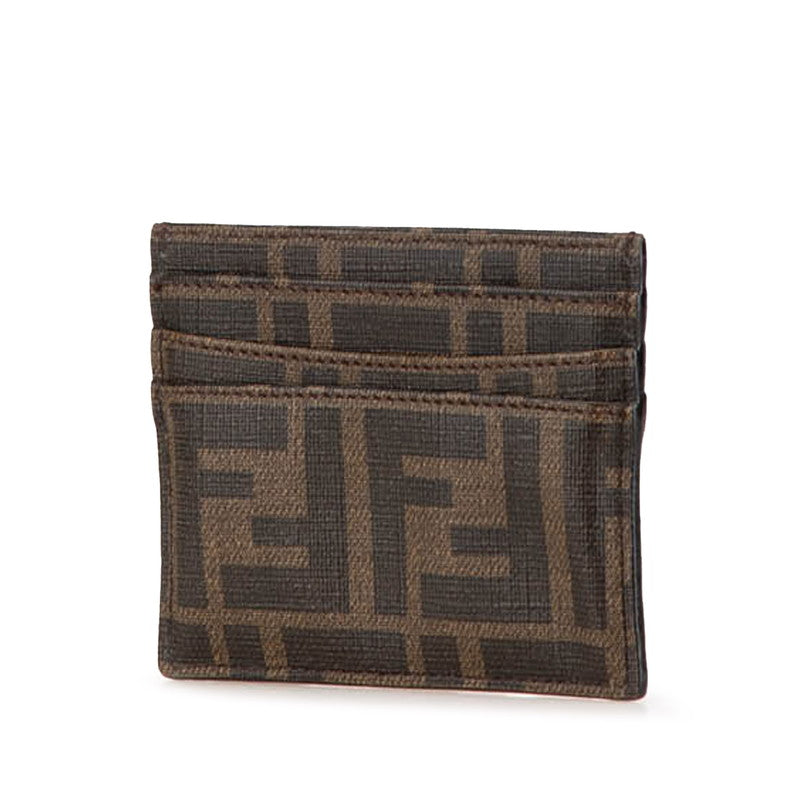 Fendi Zucca PVC Card Case 7M0164