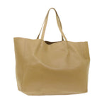 CELINE Shoulder Bag Leather Beige  ep1109