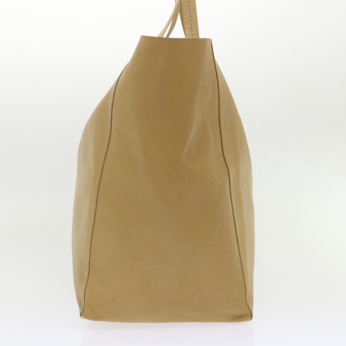 CELINE Shoulder Bag Leather Beige  ep1109