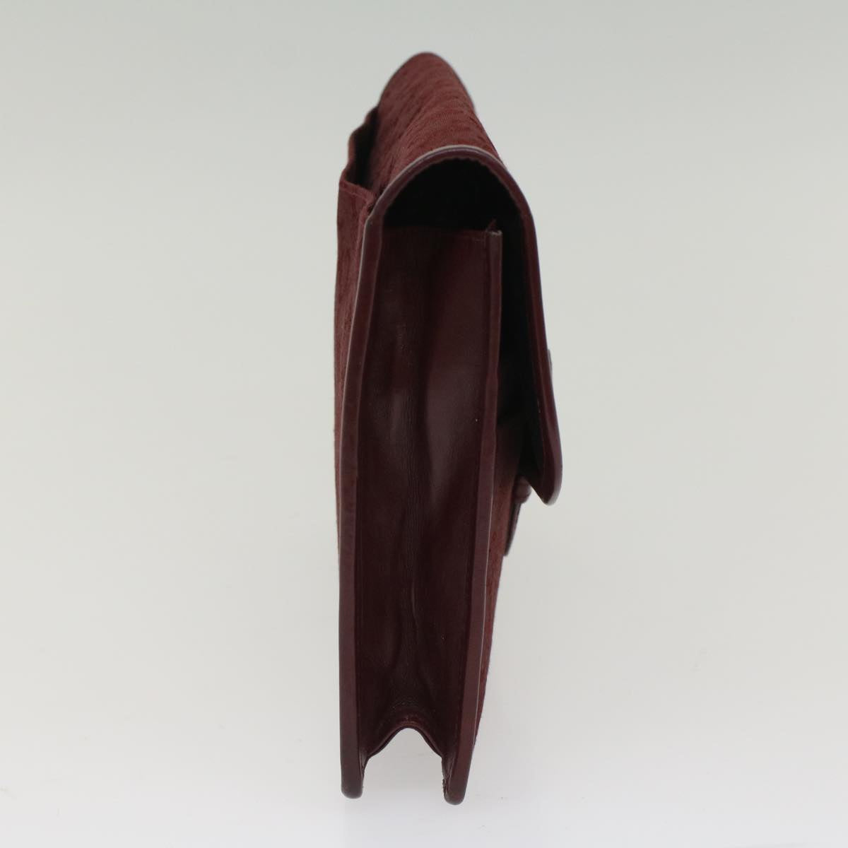 CELINE C Macadam Canvas Clutch Bag Red  ep1263