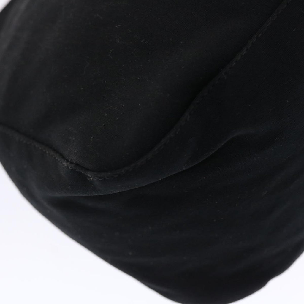 FENDI Mamma Baguette Shoulder Bag Nylon Blackep1270