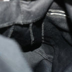 FENDI Mamma Baguette Shoulder Bag Nylon Blackep1270