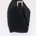 FENDI Mamma Baguette Shoulder Bag Nylon Blackep1270