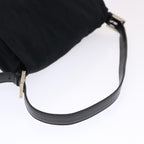 FENDI Mamma Baguette Shoulder Bag Nylon Blackep1270