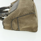 CELINE C Macadam Canvas Hand Bag Brown  ep1454