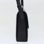 CELINE Shoulder Bag Leather Black Terre Domble  ep1625