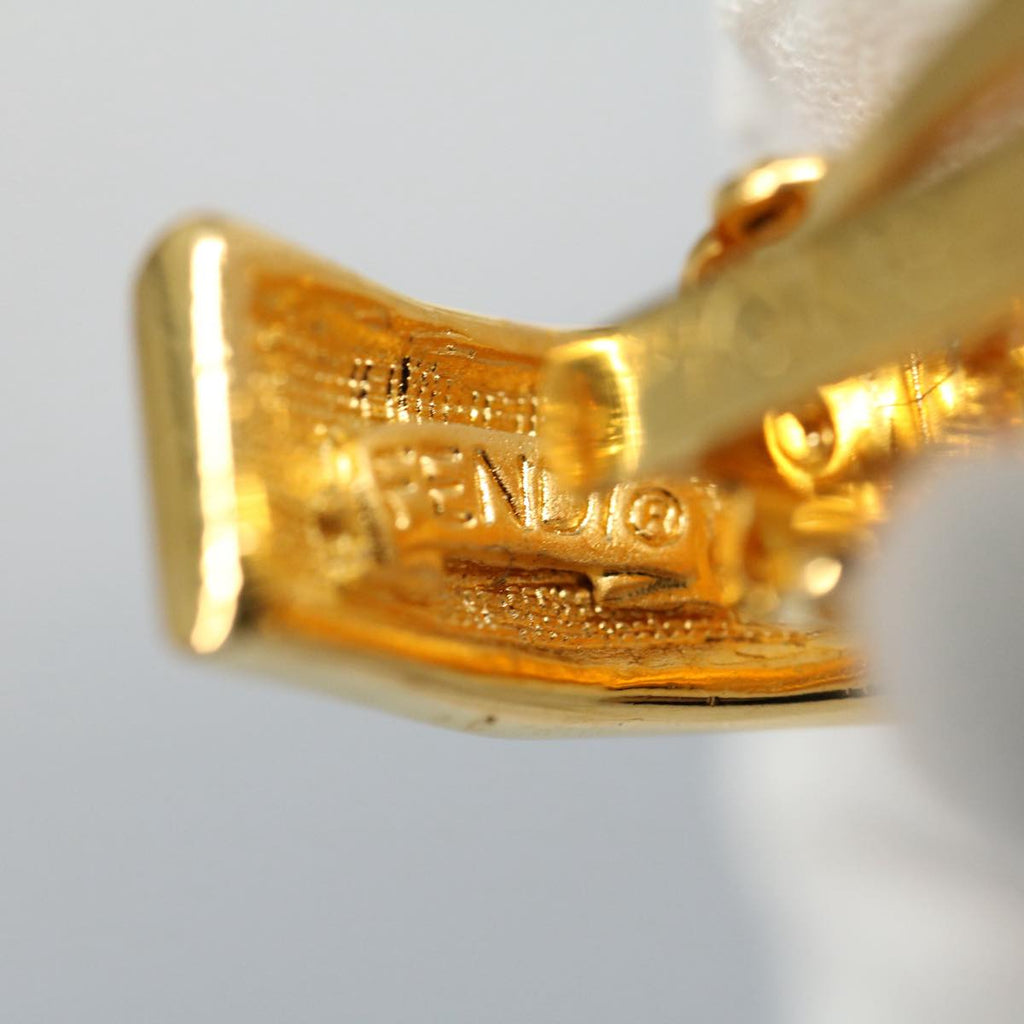 FENDI Earring Gold Toneep1766