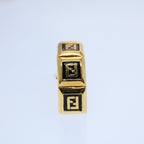 FENDI Earring Gold Toneep1766