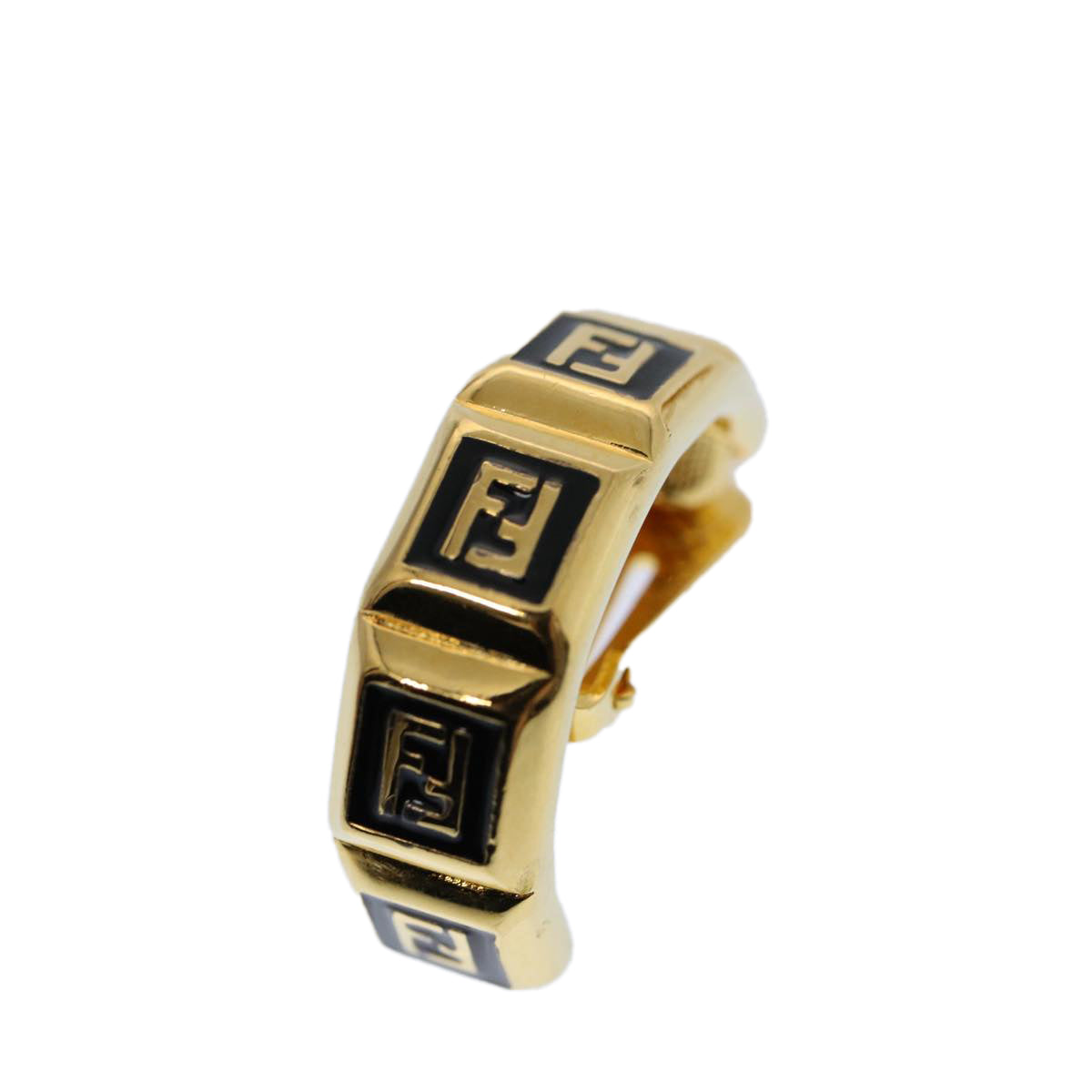 FENDI Earring Gold Toneep1766