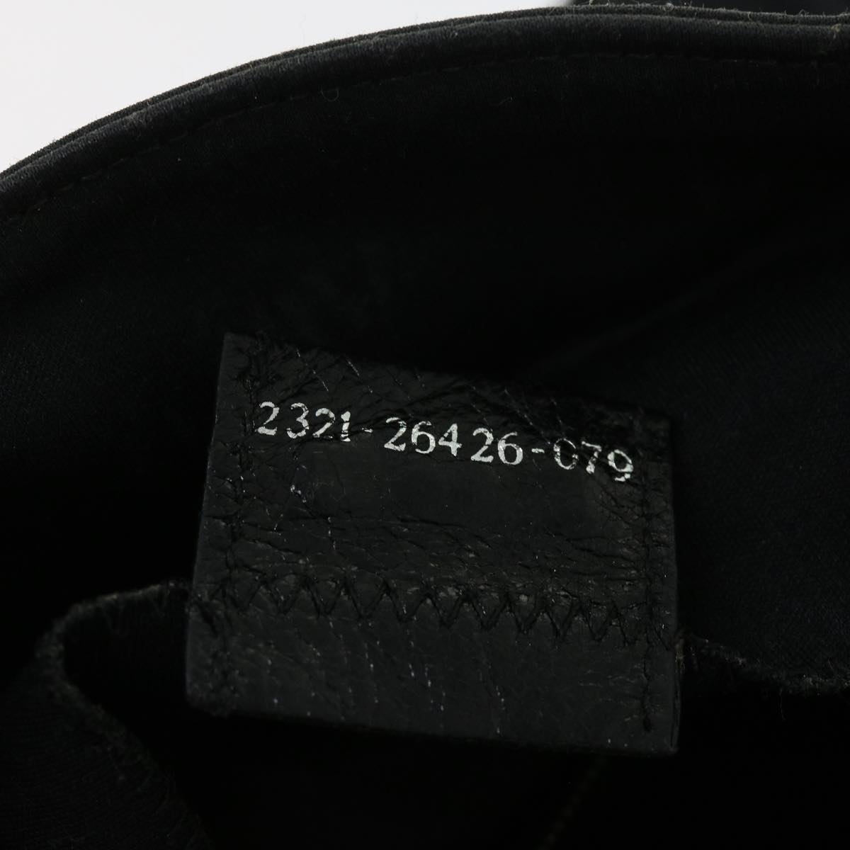 FENDI Mamma Baguette Shoulder Bag Nylon Blackep1775