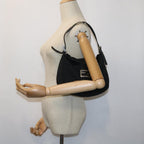 FENDI Mamma Baguette Shoulder Bag Nylon Blackep1775