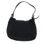 FENDI Mamma Baguette Shoulder Bag Nylon Blackep1775