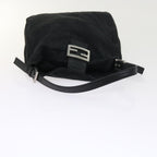 FENDI Mamma Baguette Shoulder Bag Nylon Blackep1775