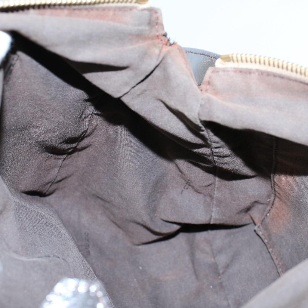 FENDI Zucchino Canvas Shoulder Bag Brownep1788