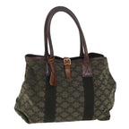 CELINE Macadam Canvas Shoulder Bag Brown  ep1795