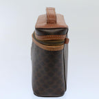 CELINE Macadam Canvas Hand Bag PVC Leather Brown  ep1829