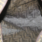 FENDI Zucca Canvas Pouch Black Brown 2119 26545 099ep1838