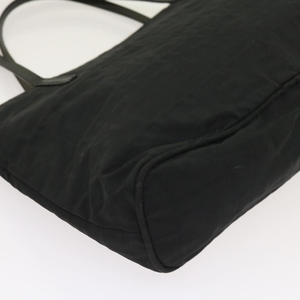 FENDI Zucca Canvas Hand Bag Blackep1858