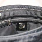 FENDI Zucca Canvas Hand Bag Blackep1858