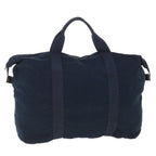 CELINE C Macadam Canvas Boston Bag Navy  ep1860