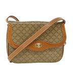 CELINE Macadam Canvas Shoulder Bag Beige  ep1877