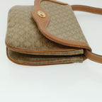 CELINE Macadam Canvas Shoulder Bag Beige  ep1877
