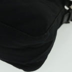 FENDI Mamma Baguette Shoulder Bag Nylon Black 2321 26566 009ep1885