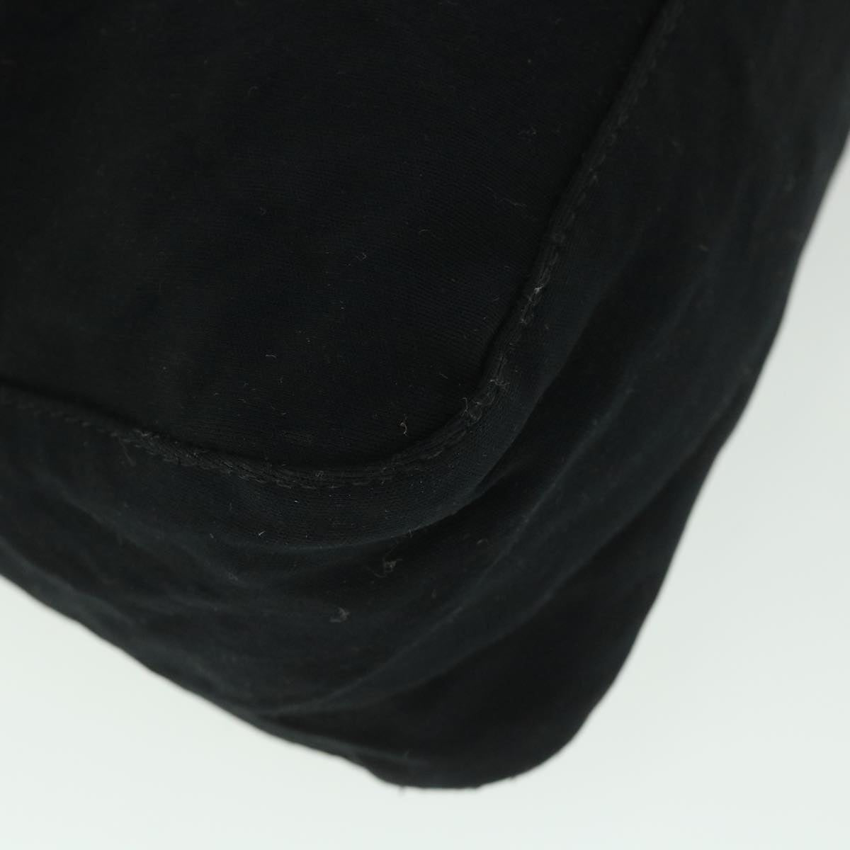 FENDI Mamma Baguette Shoulder Bag Nylon Black 2321 26566 009ep1885