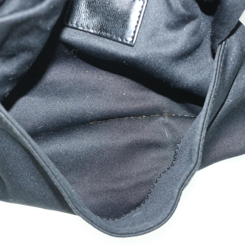 FENDI Mamma Baguette Shoulder Bag Nylon Black 2321 26566 009ep1885