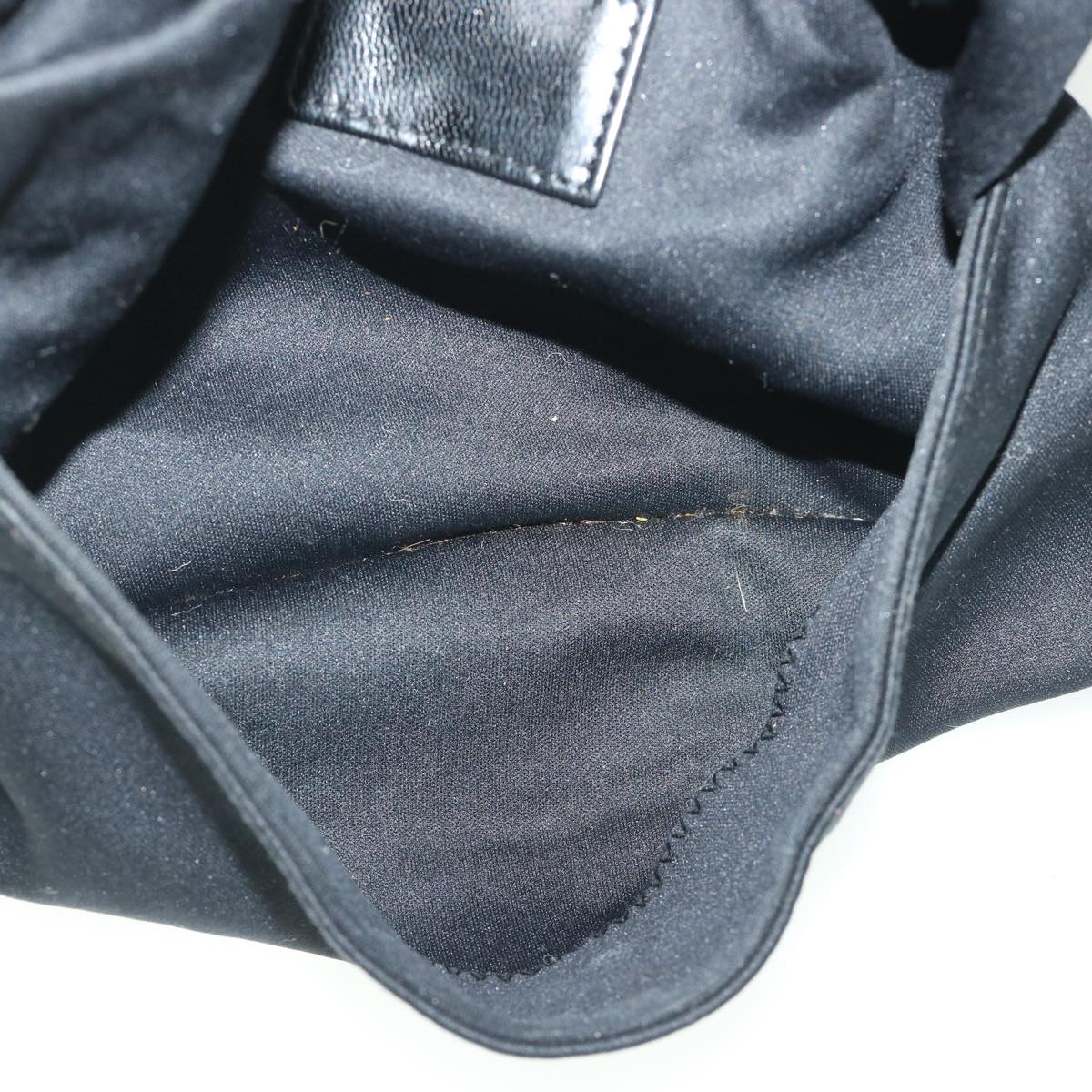 FENDI Mamma Baguette Shoulder Bag Nylon Black 2321 26566 009ep1885