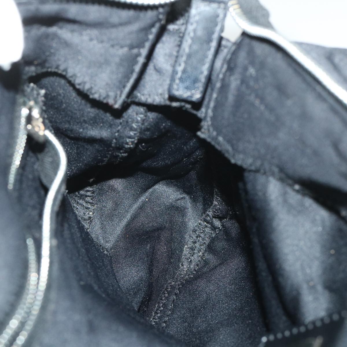 FENDI Mamma Baguette Shoulder Bag Nylon Black 2321 26566 009ep1885