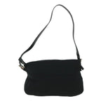 FENDI Mamma Baguette Shoulder Bag Nylon Black 2321 26566 009ep1885