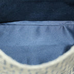 FENDI Zucchino Canvas Mamma Baguette Bag Navy 2305 26325 018ep1886