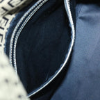 FENDI Zucchino Canvas Mamma Baguette Bag Navy 2305 26325 018ep1886